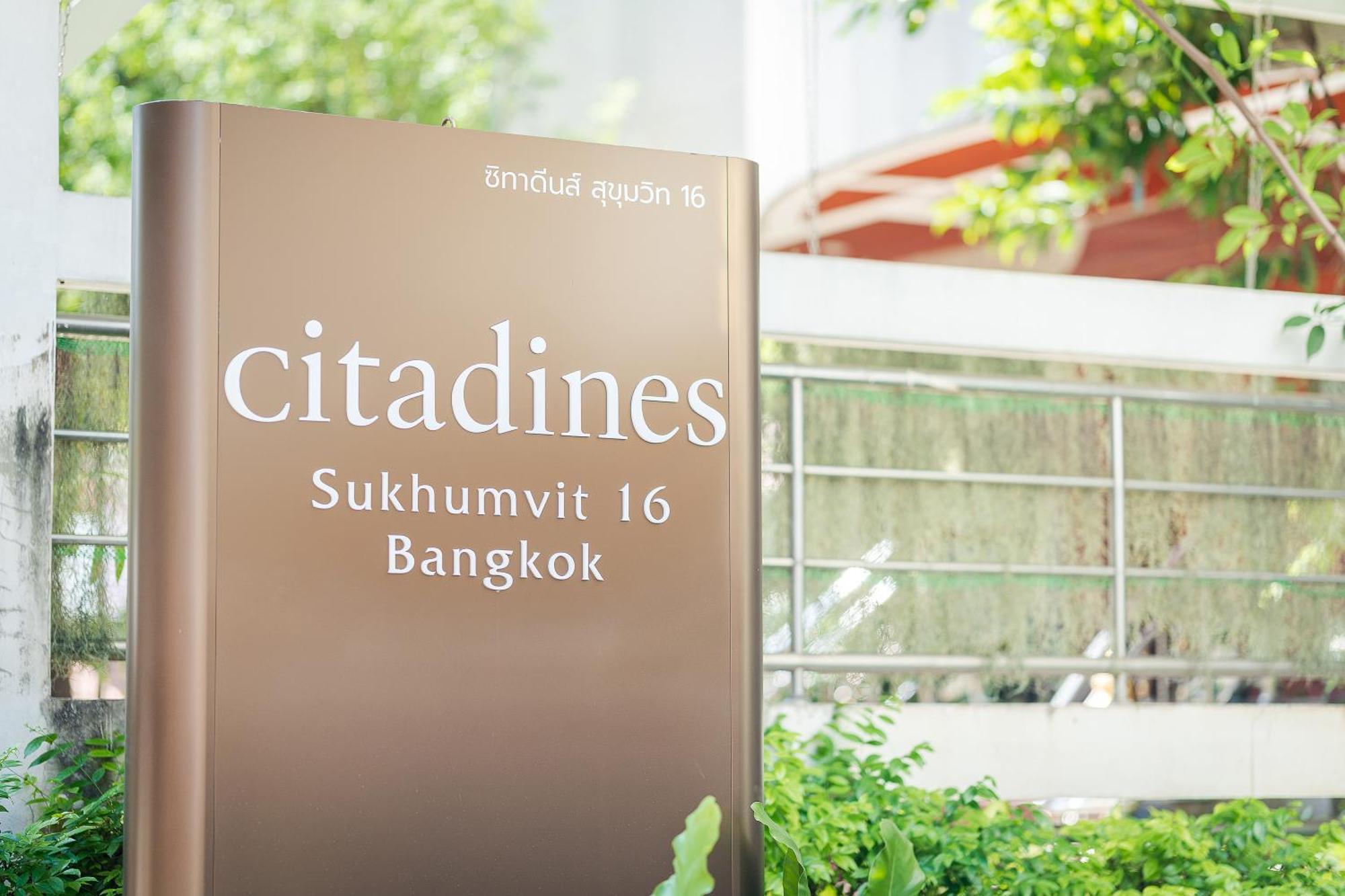 Citadines Sukhumvit 16 Bangkok Aparthotel Exteriör bild
