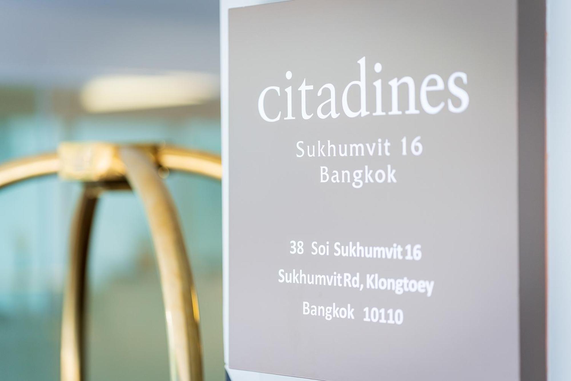 Citadines Sukhumvit 16 Bangkok Aparthotel Exteriör bild